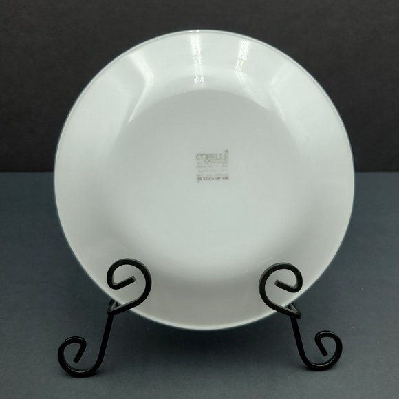 Corelle Cinnamon Chestnut Bread and Butter Plates Rust Tan Bands Dessert Plates - Picture 4 of 5